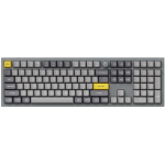 Keychron X0033C2XL7 Q6-N1 Full Sized QMK Custom Mechanical Keyboard (Space Grey Fully Assembled RGB Hot-Swappable with Knob/Gateron Red)